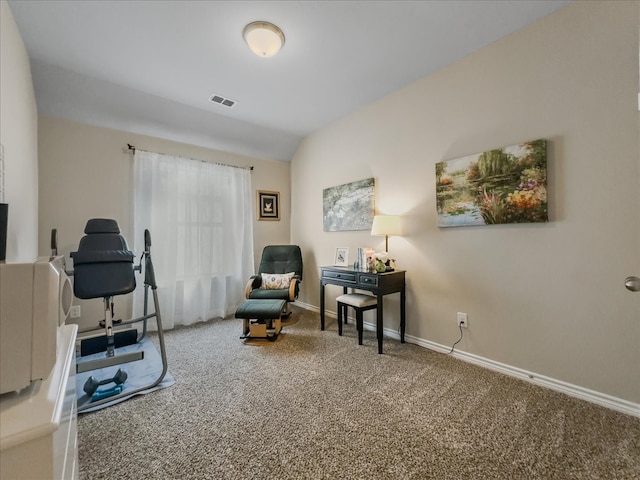1316 Heather Ln, Little Elm, TX 75068 - exercise area with carpet and baseboards