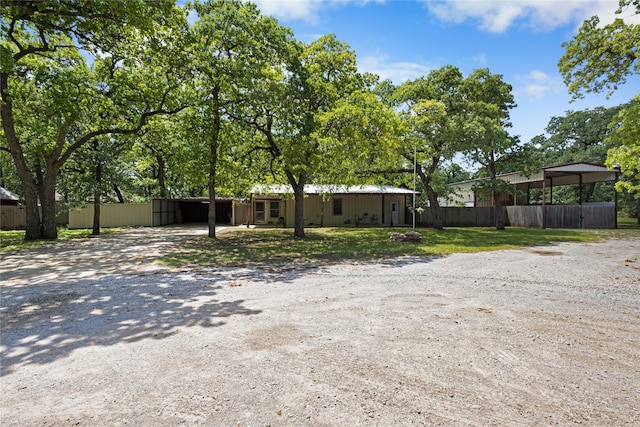 108 Boca Vista Ct, Chico, TX 76431 - view of yard featuring driveway