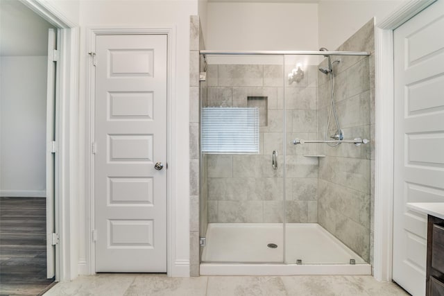 200 Tallgrass Dr, Lavon, TX 75166 - full bath featuring a shower stall and vanity