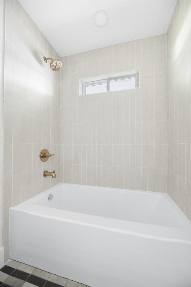 7716 Roundrock Rd, Dallas, TX 75248 - full bathroom featuring tile patterned flooring and bathtub / shower combination