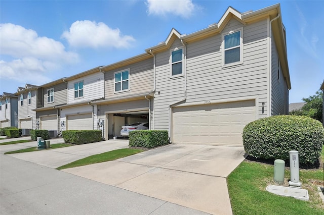 2932 Peyton Brook Dr, Fort Worth, TX 76137 - view of front of property with a garage and driveway