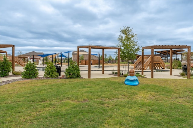 3616 Mallard Way, Mckinney, TX 75071 - view of jungle gym with a lawn