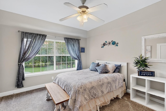 4700 Scoter Ln, Mckinney, TX 75072 - bedroom featuring carpet flooring and ceiling fan