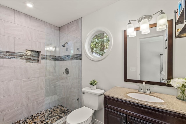 102 Anderson Ln, Mabank, TX 75156 - full bath featuring vanity, walk in shower, and toilet