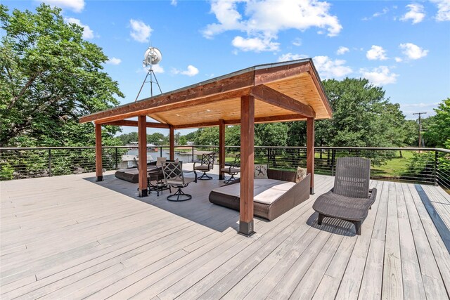 102 Anderson Ln, Mabank, TX 75156 - view of deck