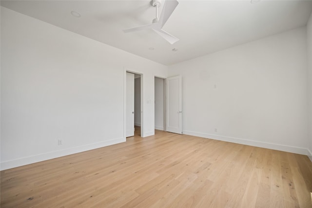 3727 Clover Ln, Dallas, TX 75220 - spare room with light wood-style flooring and baseboards