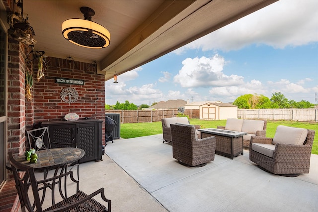 102 Avery Ln, Fate, TX 75189 - view of patio with an outdoor living space and outdoor dining space