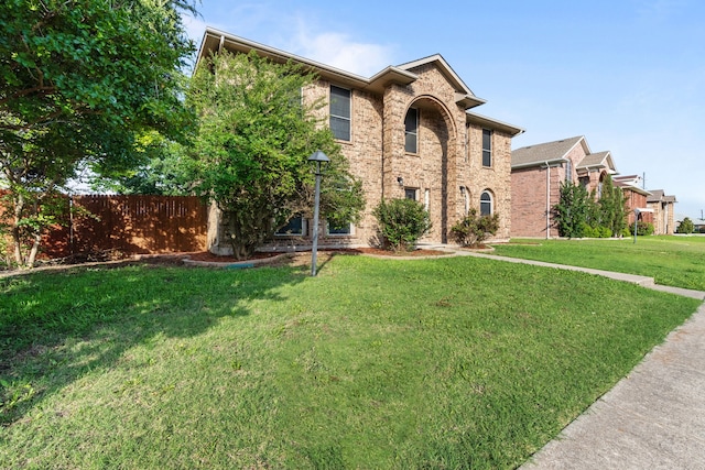 6814 Silver Lake Dr, Rowlett, TX 75089 - traditional-style house featuring brick siding