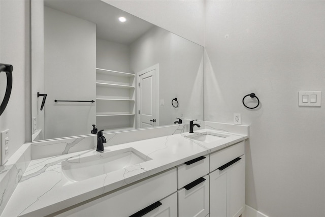 1901 Varsity Dr, Grand Prairie, TX 75051 - bathroom with double vanity