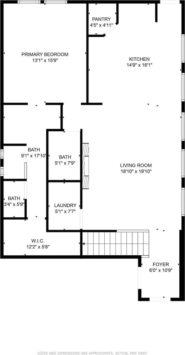 1901 Varsity Dr, Grand Prairie, TX 75051 - property floor plan