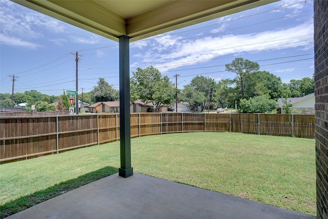 2612 Dancing Flame Dr, Denton, TX 76201 - view of yard featuring a patio