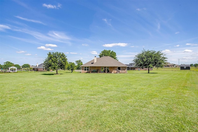 112 Tigers Eye Ct, Weatherford, TX 76087 - view of yard