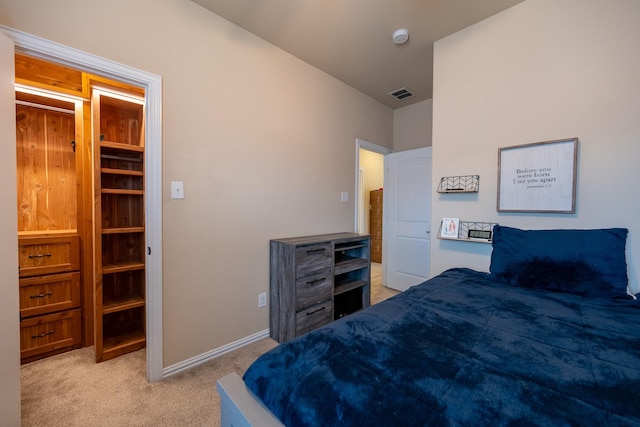 3548 Tuscan Hills Cir, Denton, TX 76210 - bedroom featuring light colored carpet and baseboards