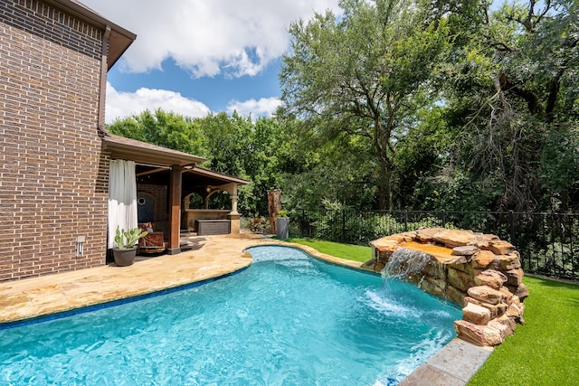 3548 Tuscan Hills Cir, Denton, TX 76210 - view of pool with a patio