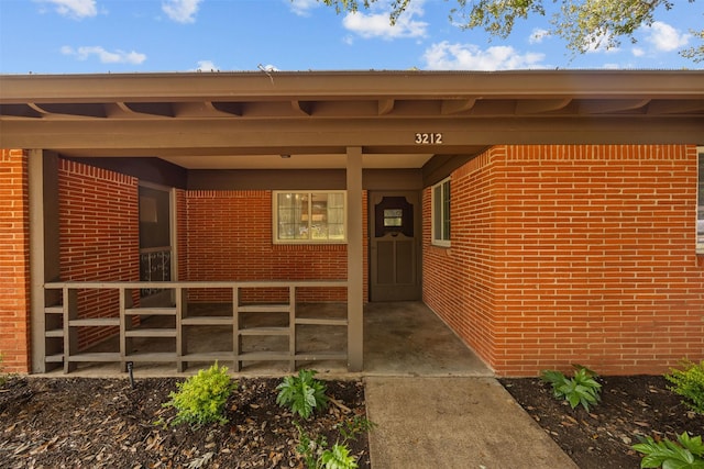 3212 Medina Ave, Fort Worth, TX 76133 - entrance to property with brick siding