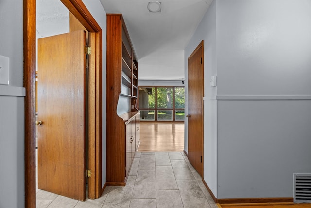 3212 Medina Ave, Fort Worth, TX 76133 - hall featuring light tile patterned floors