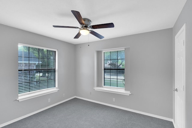 36 Atlantic Ave, Midlothian, TX 76065 - carpeted spare room featuring baseboards and ceiling fan