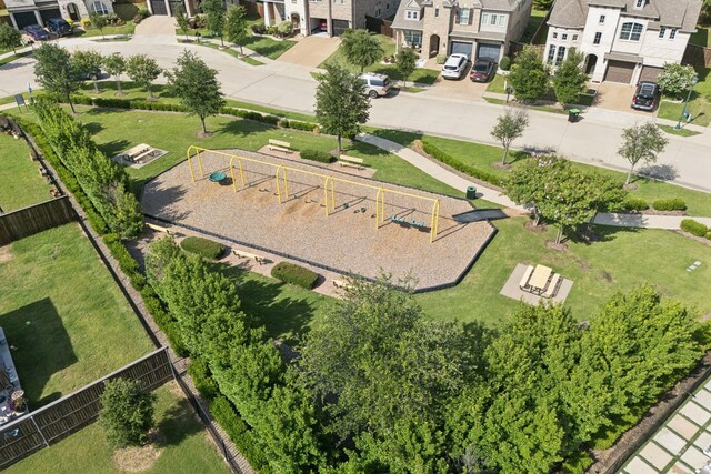1305 Mary Horn Ln, Aubrey, TX 76227 - aerial perspective of suburban area