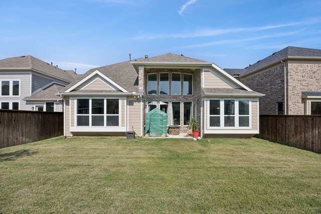 1305 Mary Horn Ln, Aubrey, TX 76227 - back of house with roof with shingles