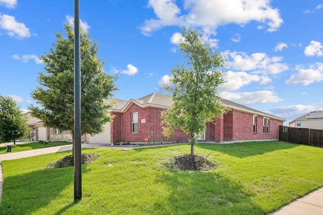 900 Sapphire Dr, Princeton, TX 75407 - view of front of home featuring brick siding and driveway