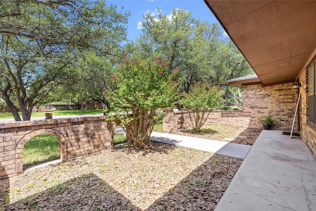 2801 Good Shepherd Dr, Brownwood, TX 76801 - view of yard with a patio area