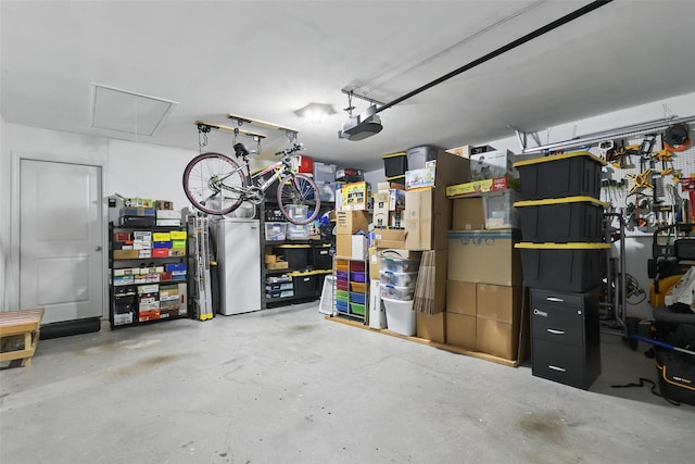 8329 Grand Oak Rd, Fort Worth, TX 76123 - garage with a garage door opener