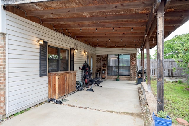 818 Placid Dr, Mesquite, TX 75150 - view of patio / terrace with a grill