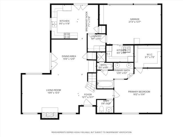 818 Placid Dr, Mesquite, TX 75150 - home floor plan