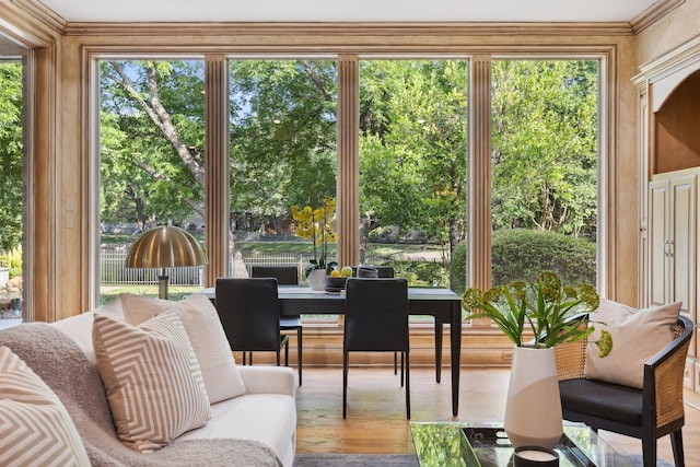 9922 Lakeway Ct, Dallas, TX 75230 - sunroom featuring healthy amount of natural light