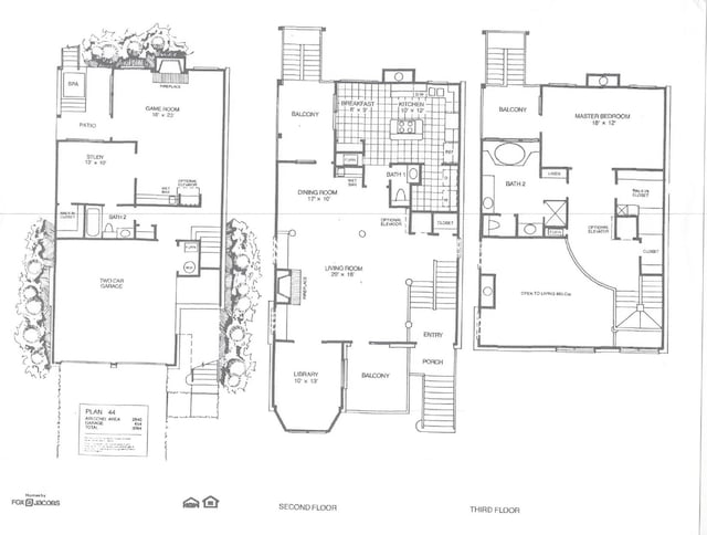 905 Liberty St, Dallas, TX 75204 - home floor plan
