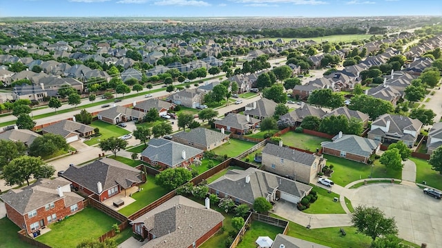 15429 Calico Ct, Frisco, TX 75035 - aerial overview of property's location featuring nearby suburban area