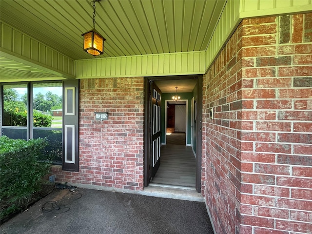 310 Lancashire Dr, Bossier City, LA 71111 - property entrance with brick siding
