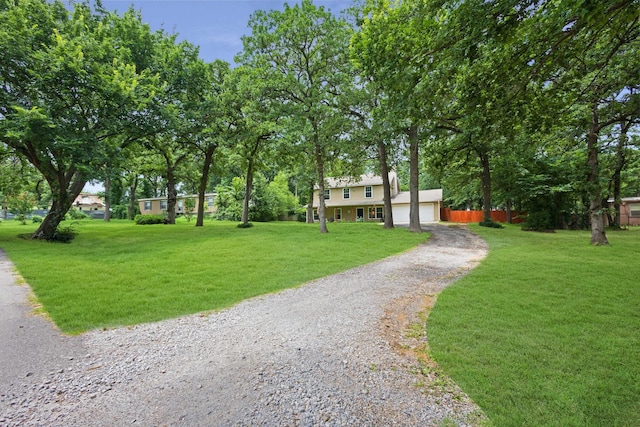 5730 Rendon Estates Rd, Mansfield, TX 76063 - view of front of house with gravel driveway