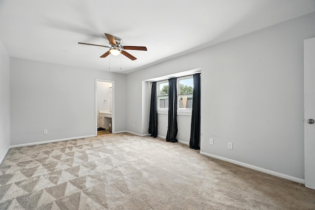 2729 Caton Pl, Abilene, TX 79605 - unfurnished bedroom with carpet floors, baseboards, and ensuite bath