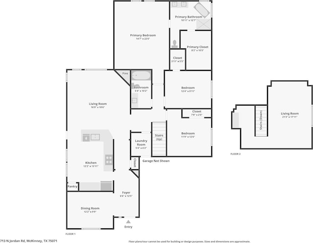 713 N Jordan Rd, Mckinney, TX 75071 - home floor plan
