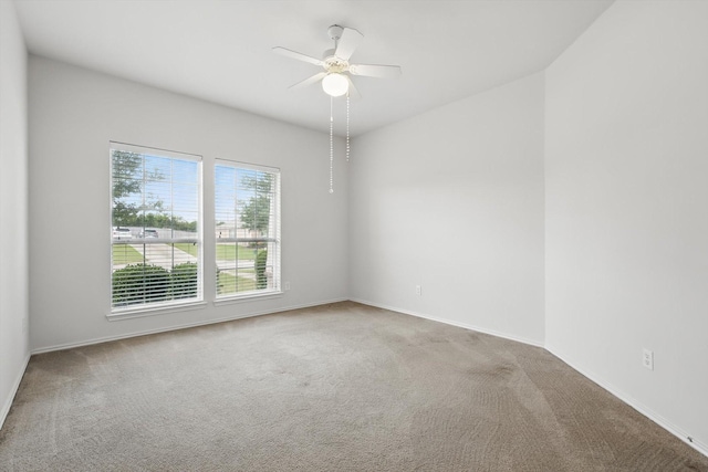 209 Lariat Dr, Fate, TX 75087 - carpeted spare room with a ceiling fan and baseboards