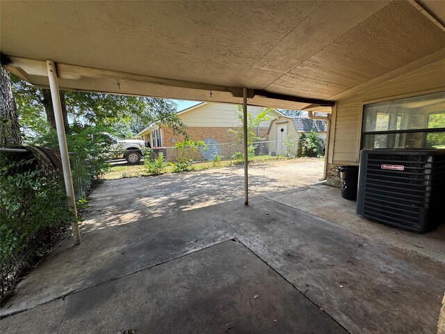 1050 35th St NE, Paris, TX 75462 - view of patio with cooling unit