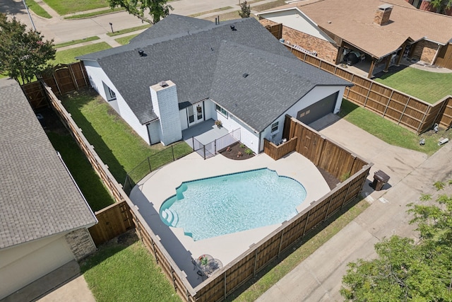 1629 Mesquite Trl, Plano, TX 75023 - view of swimming pool with a patio area