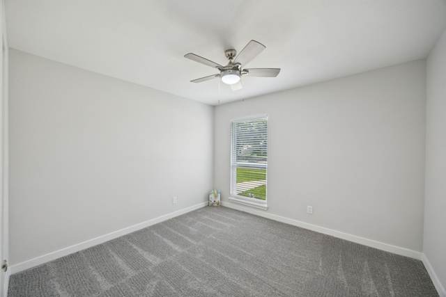 1629 Mesquite Trl, Plano, TX 75023 - carpeted empty room featuring baseboards and ceiling fan
