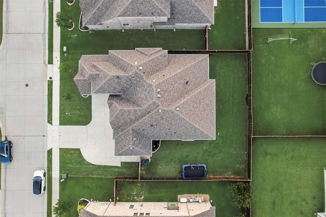 1302 Middleton Dr, Rockwall, TX 75087 - drone / aerial view