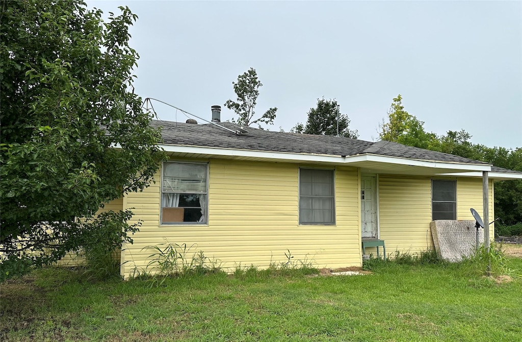 8704 Griffin Ln, Crandall, TX 75114 - view of front of house with a front yard