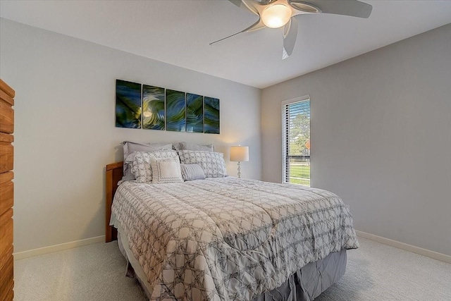3108 Landershire Ln, Plano, TX 75023 - carpeted bedroom with baseboards and ceiling fan