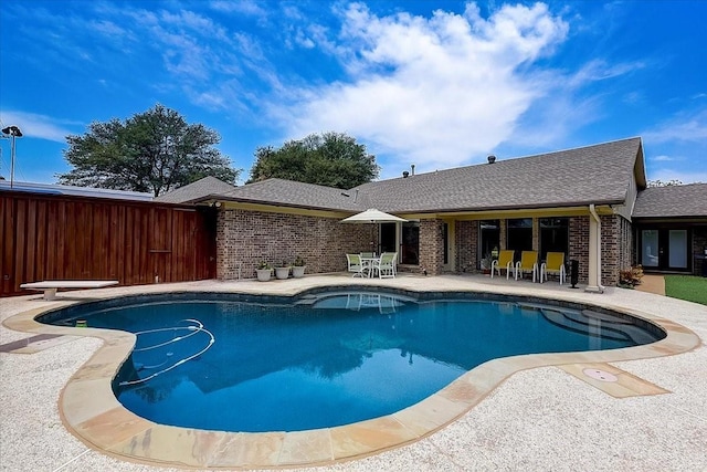 3108 Landershire Ln, Plano, TX 75023 - view of pool featuring a patio