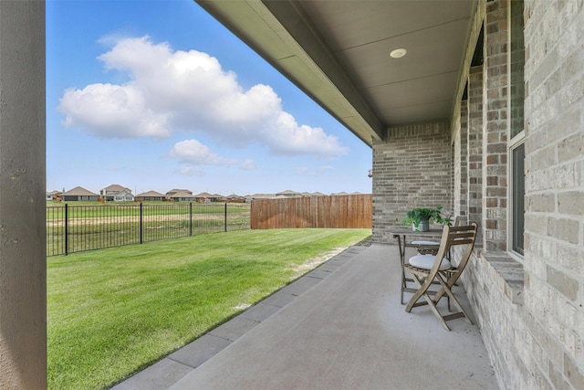 1708 Lapetus, Haslet, TX 76052 - view of patio / terrace featuring a residential view