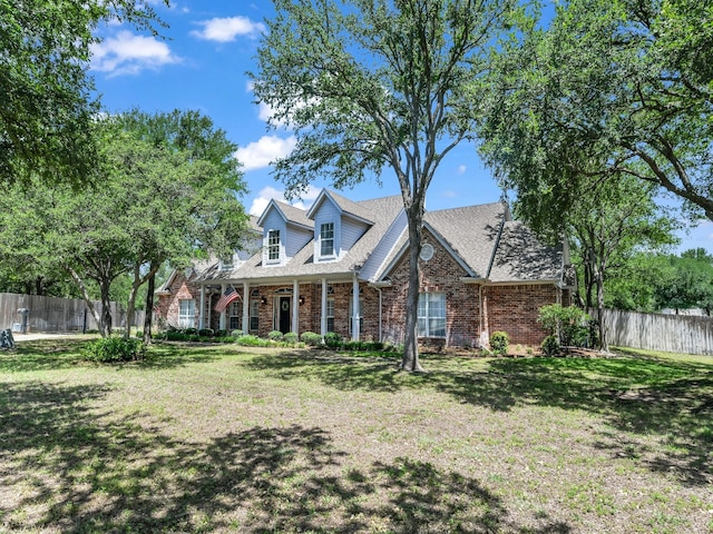 1514 Greenleaf Ct, Aledo, TX 76008 - cape cod house with brick siding and roof with shingles