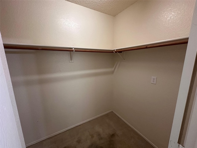 4102 Baccarat Dr, Garland, TX 75043 - spacious closet featuring dark carpet