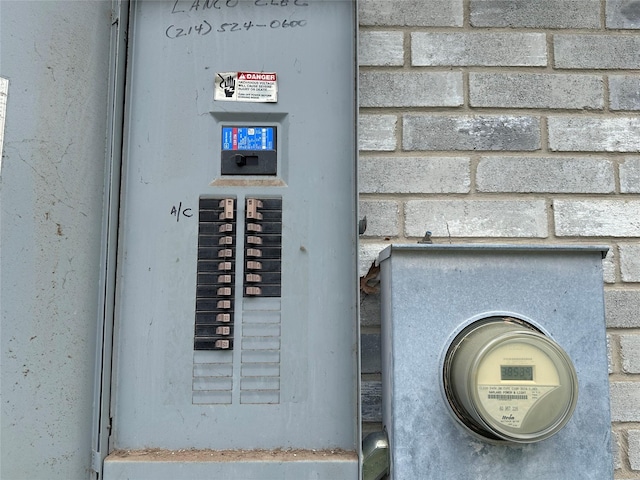 4102 Baccarat Dr, Garland, TX 75043 - utilities featuring electric panel and electric meter