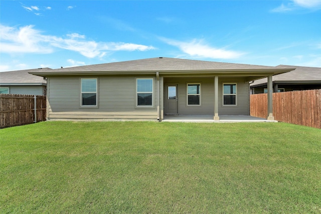 16608 Portage St, Justin, TX 76247 - back of property featuring a patio