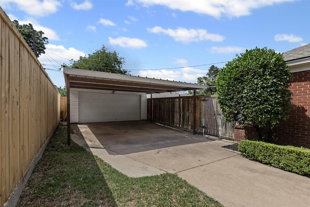 3516 Rogers Ave, Fort Worth, TX 76109 - garage with a detached garage