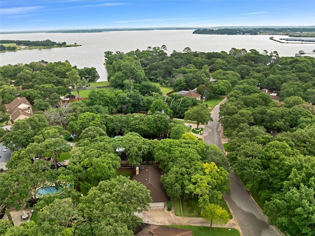 413 Timberlake Dr, Azle, TX 76020 - drone / aerial view of a large body of water